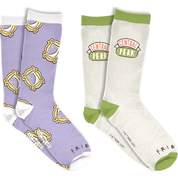 Christmas Friends Central Perk Socks 2 pack