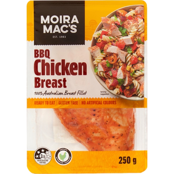 Moira Mac's BBQ Chicken Breast Fillet 250g