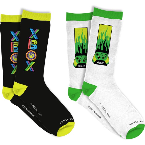 Christmas Xbox Socks 2 pack