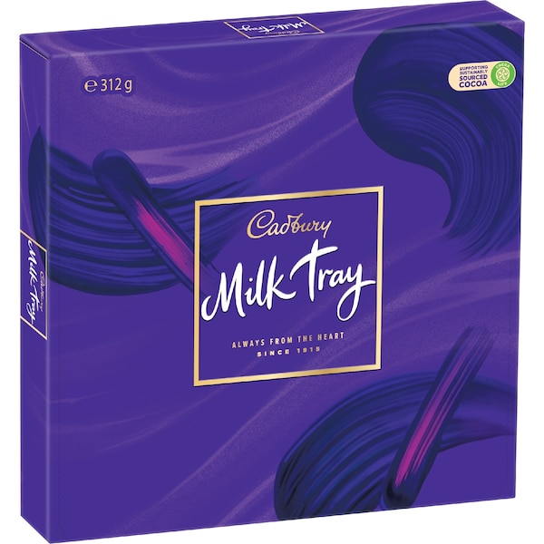 Cadbury Milk Tray Chcocolate Gift Box 312g