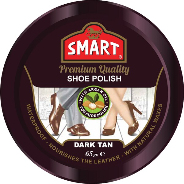 Smart Shoe Polish Dark Tan 65g