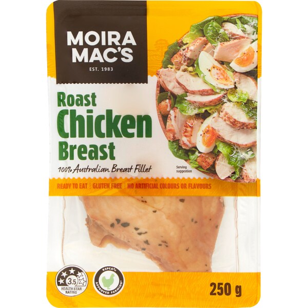 Moira Mac's Roast Chicken Breast Fillet 250g