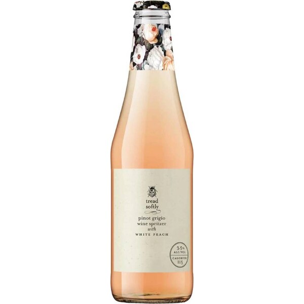 Tread Softly Pinot Grigio Wine Spritzer Bottles 330mL