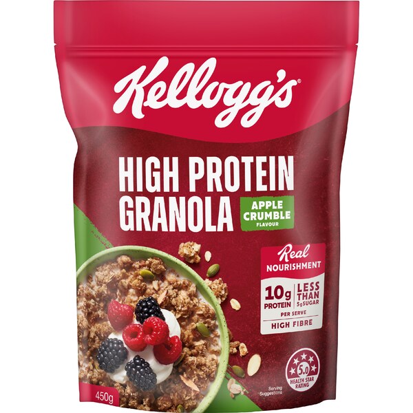Kellogg's High Protein Granola Apple Crumble 450g
