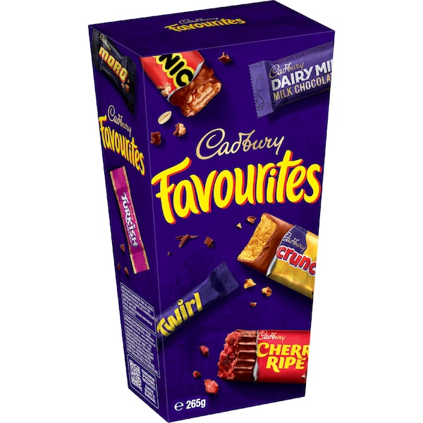 Cadbury Favourites Chocolate Box 265g