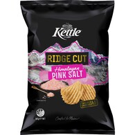 Kettle Ridge Cut Potato Chips Himalayan Salt