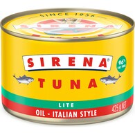 Sirena Tuna In Lite Italian Style Oil