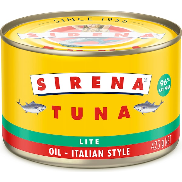 Sirena Tuna In Lite Italian Style Oil 425g