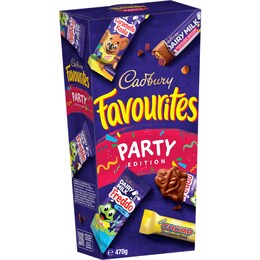 Cadbury Favourites Party Chocolate Gift Box 470g – Woolworths