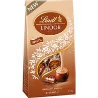 Lindt Lindor Tiramisu Chocolate Pouch