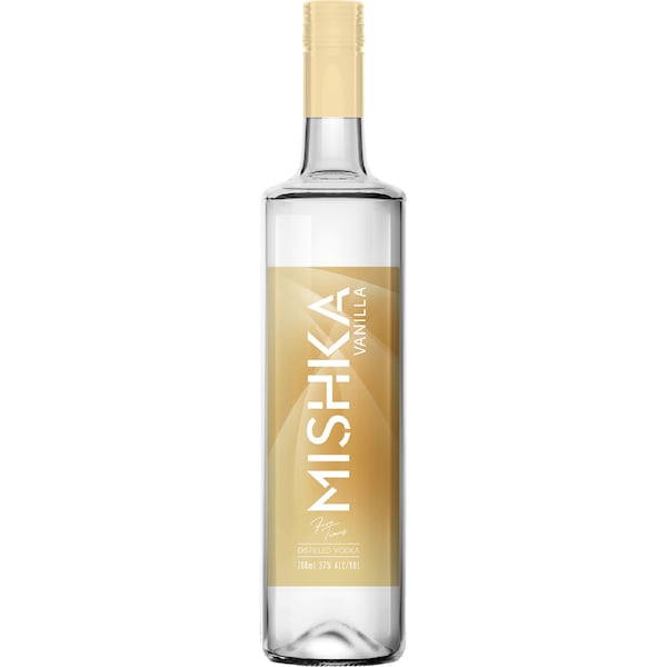 Mishka Vanilla 37% Vodka Bottle 700mL