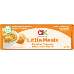 Annabel Karmel Little Meals Pumpkin Parmesan Mozzarella Risotto 200g
