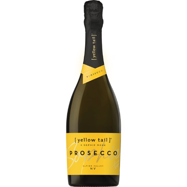 Yellow Tail X Sophie Monk Prosecco Bottles 750mL