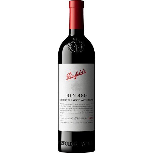 Penfolds Bin 389 2023 Cabernet Shiraz Bottle 750mL