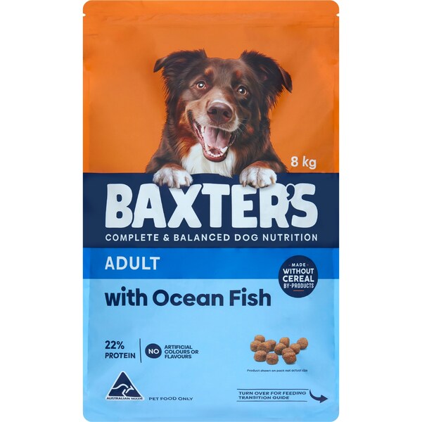 Baxter's Adult Dry Dog Food Ocean Fish 8kg