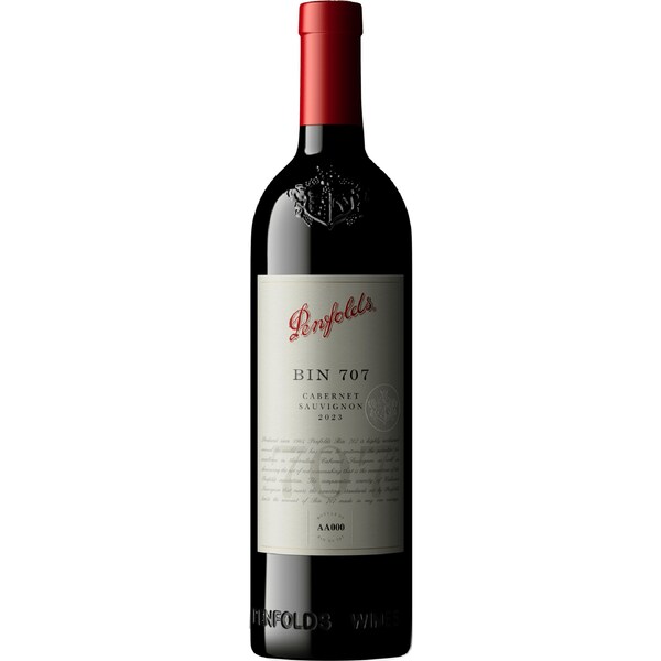 Penfolds Bin 707 2023 Cabernet Sauvignon Bottle 750mL