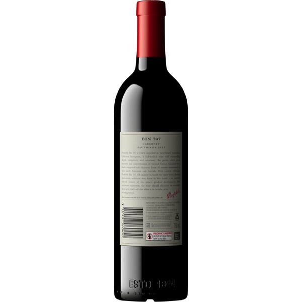 Penfolds Bin 707 2023 Cabernet Sauvignon Bottle 750mL