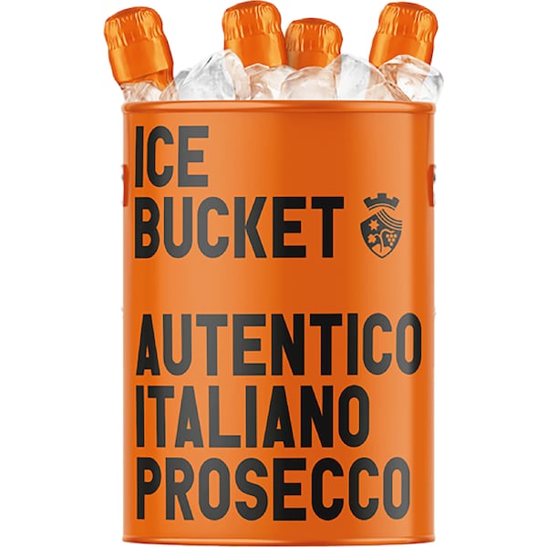 Mionetto Prosecco Ice Bucket Tin With Mini Bottles 200mL x 4 pack