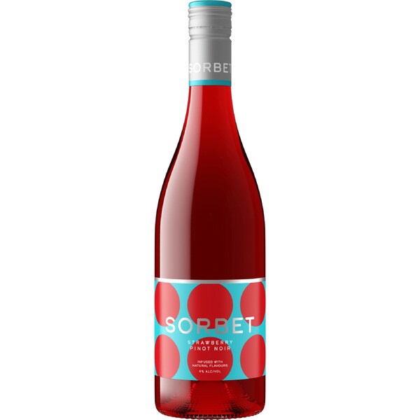 Sorbet Strawberry Pinot Noir Bottle 750mL