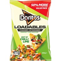 Doritos Loadables Corn Chips Splash Of Lime