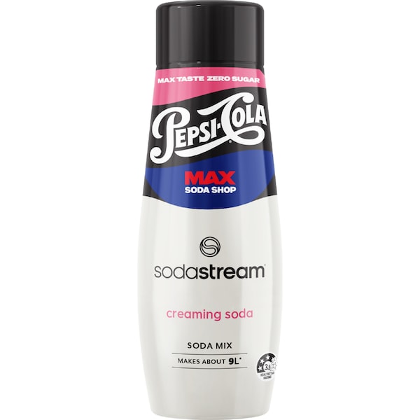 Sodastream Pepsi Max Creaming Soda Mix 440mL