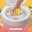Duck Action Burst Toilet Bowl Cleaner Tropical Vibes 500mL