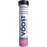 VOOST Sugar Free Hydrate Effervescent Tablets Raspberry