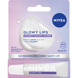 Nivea Glowy Lips Magnolia Extract Clear Lip Balm 10mL – Woolworths