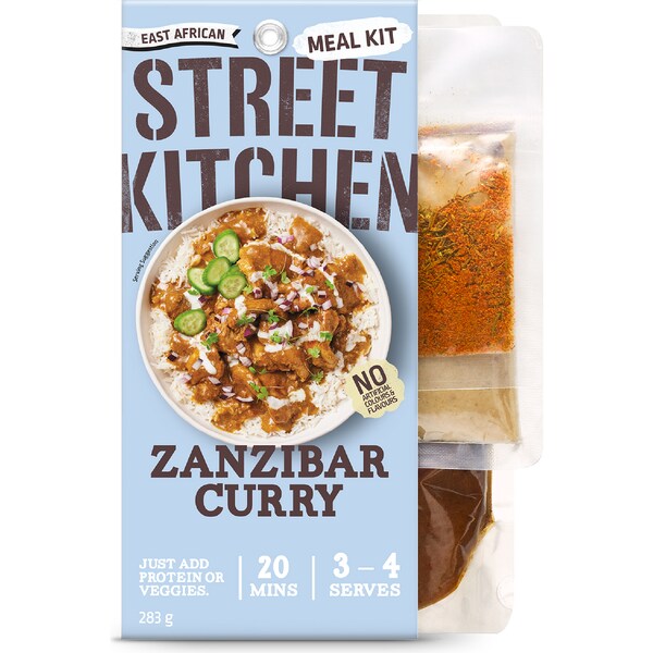 Street Kitchen Zanzibar Curry Meal Kit 283g