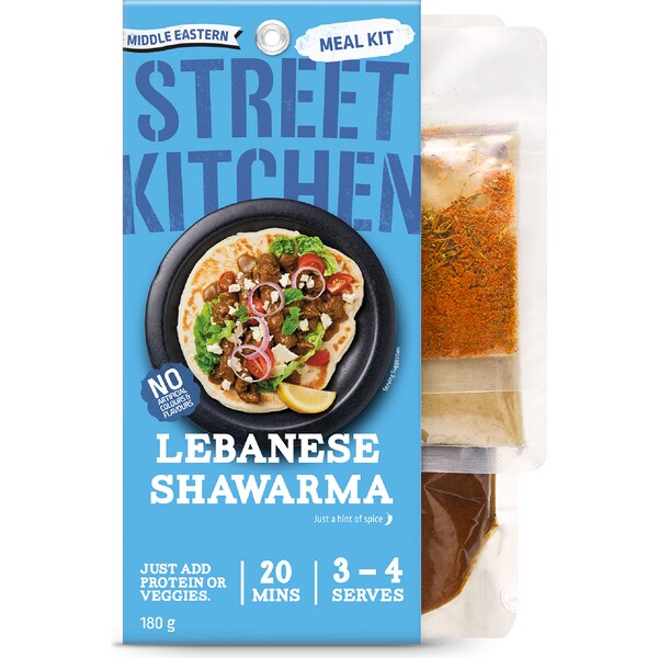 Street Kitchen Lebanese Shawarma Meal Kit 180g