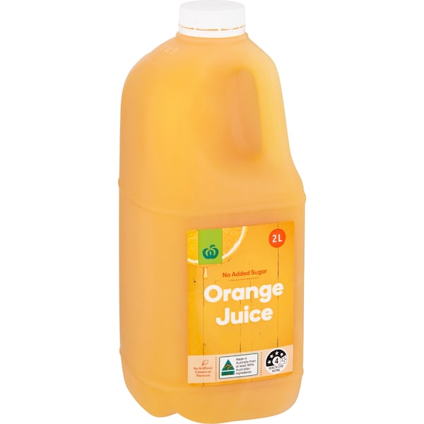 Woolworths Orange Juice 2L