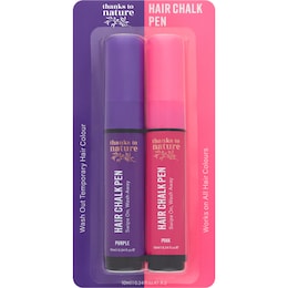 Thanks To Nature Hair Chalk 2 pack – Woolworths