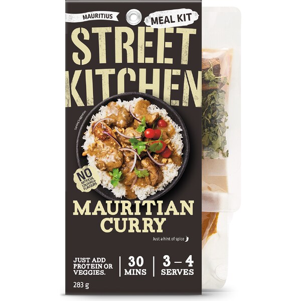 Street Kitchen Mauritius Curry Meal Kit 283g
