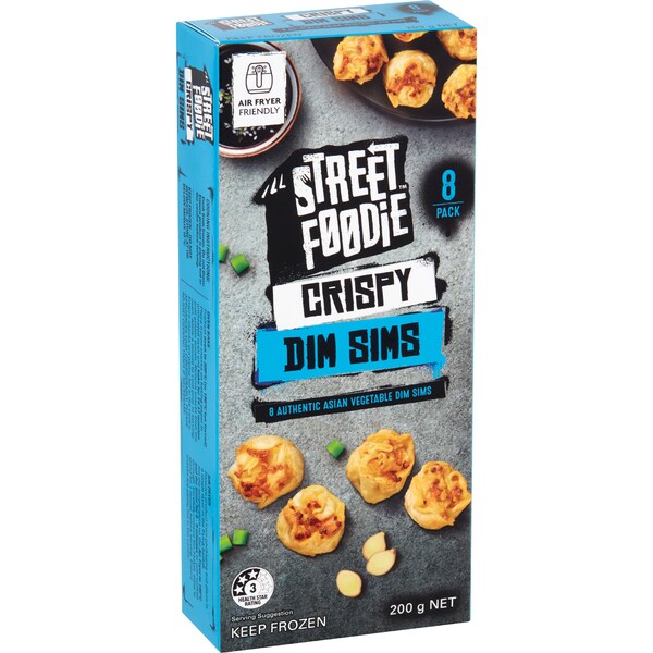 Street Foodie Crispy Vegetable Dim Sims 8 pack