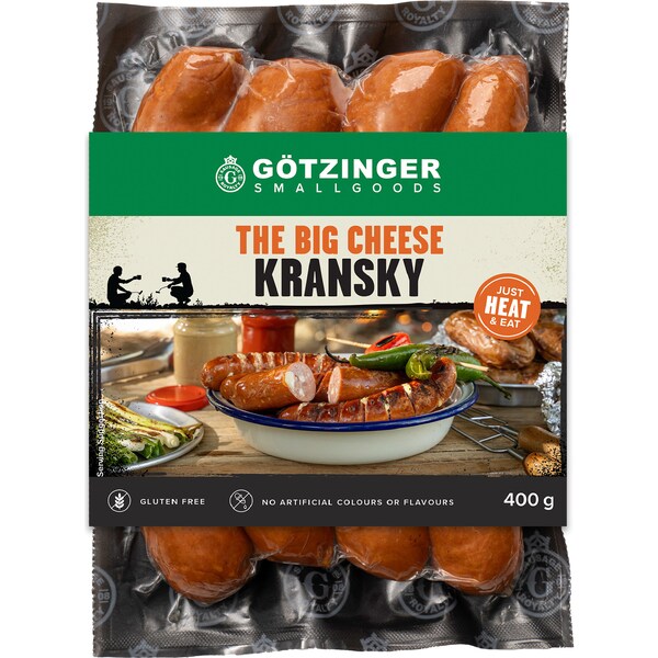 Gotzinger Big Cheese Kransky 400g
