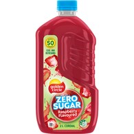 Golden Circle Zero Sugar Cordial Raspberry