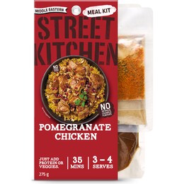 Street Kitchen Pomegranate Chicken Meal Kit 275g – Woolworths