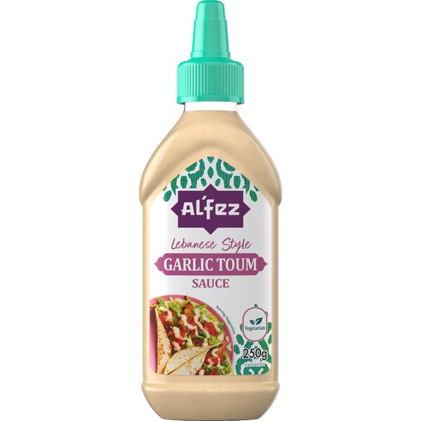 Al'Fez Lebanese Style Garlic Toum Sauce 250g