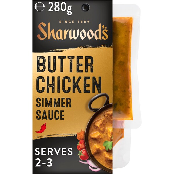 Sharwood's Butter Chicken Simmer Sauce 280g