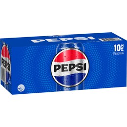 Pepsi Soft Drink Cans 375mL x 10 pack – Woolworths