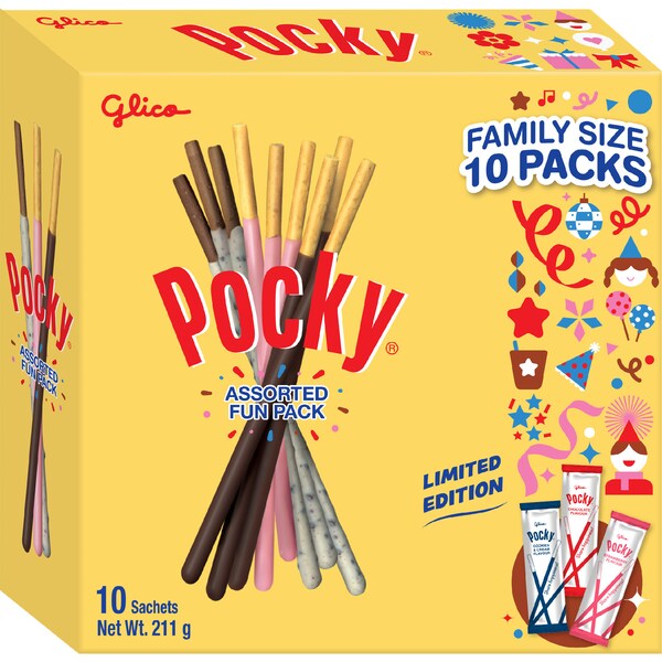 Glico Pocky Assorted Fun Pack 10 pack