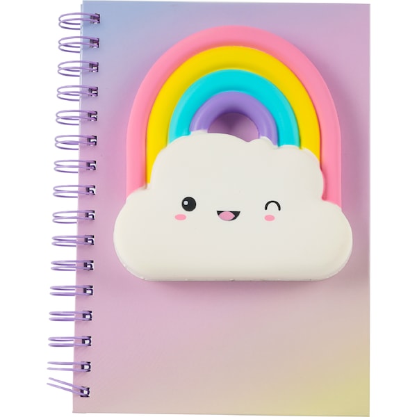 A5 Squishy Notebook Assorted each