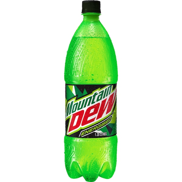 Mountain Dew Energised Bottle 1.25L