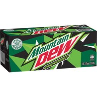 Mountain Dew Energised Soft Drink Cans