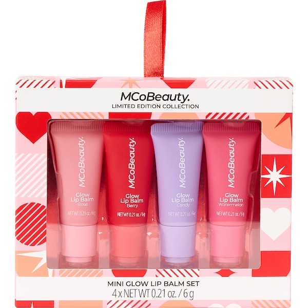 MCoBeauty Mini Glow Lip Balm Set 6g x 4 pack