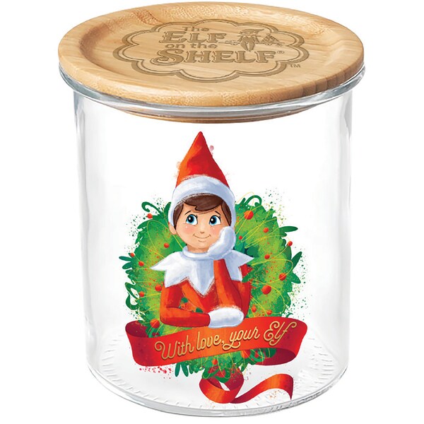 Christmas Glass Jar The Elf on the Shelf each