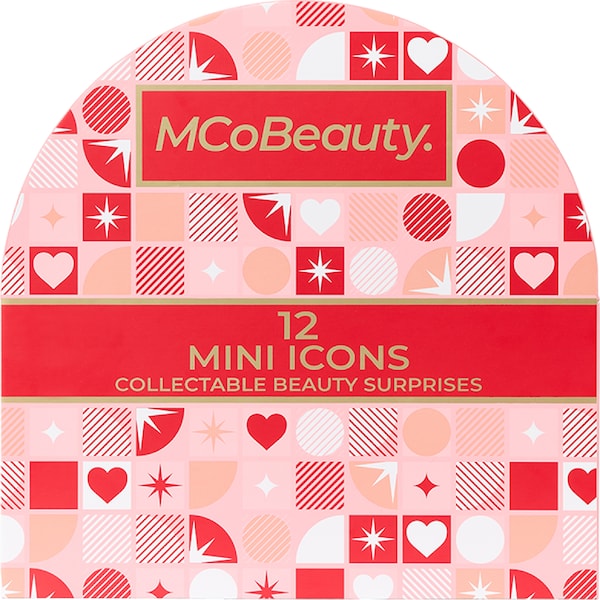 MCoBeauty Advent Calendar 12 Mini Icons Collectable Beauty Surprises each