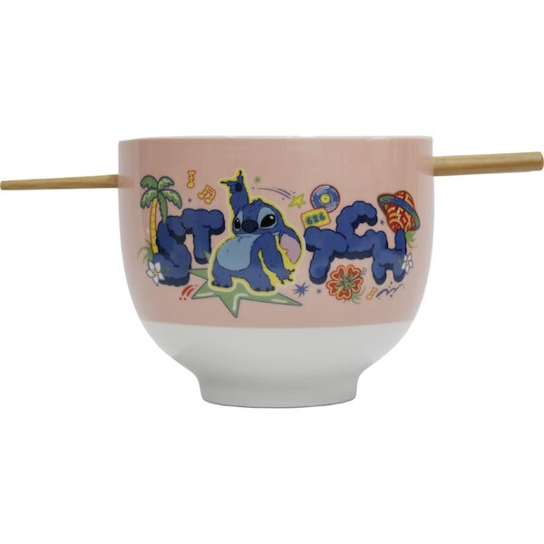 Christmas Noodle Bowl Disney Stitch each
