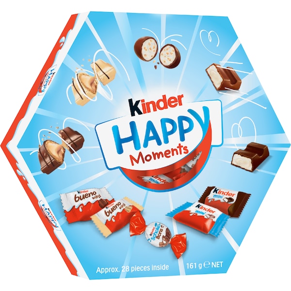 Kinder Happy Moments Assorted Chocolate Gift Box 161g