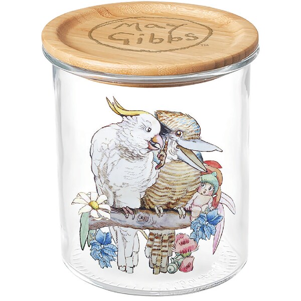 Christmas Glass Jar May Gibbs each